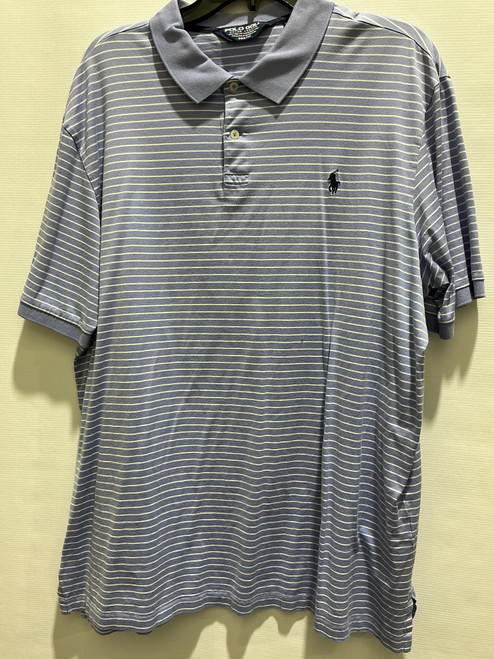 Vist Large View of Product Image Which is Used Polo Ralph Lauren Mens Short Sleeve Top 2X/18-18.5