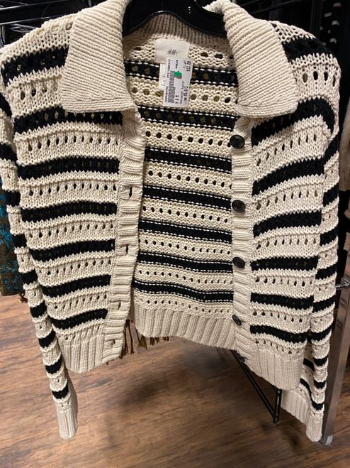 Vist Large View of Product Image Which is Used H & M Heavyweight Sweater XS-0/2