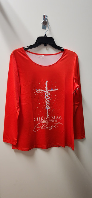 Vist Large View of Product Image Which is Used Unbranded Long Sleeve Top M-8/10