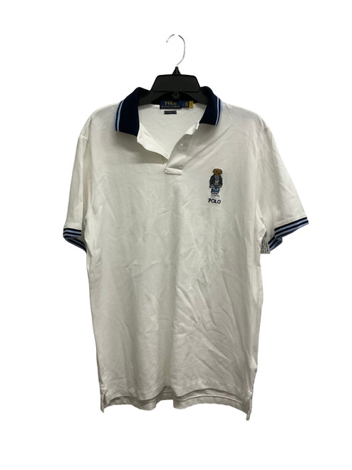 Vist Large View of Product Image Which is Used Polo Ralph Lauren Mens Short Sleeve Top L/16-16.5