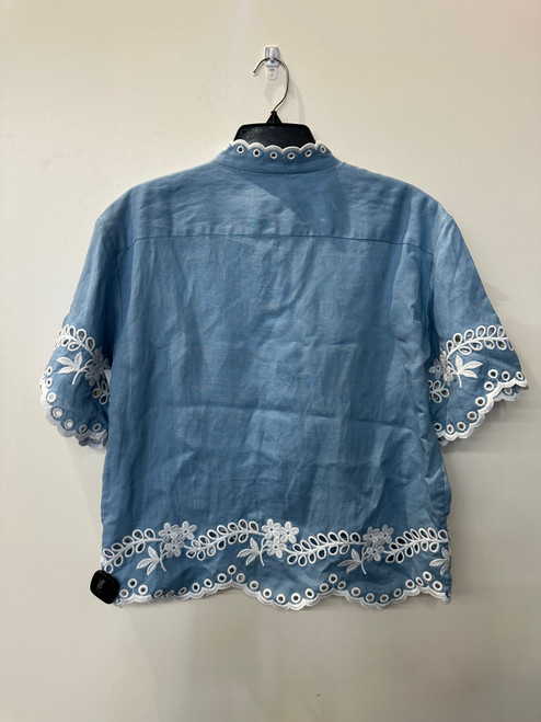 Vist Large View of Product Image Which is Used Elie Tahari Short Sleeve Top XS-0/2