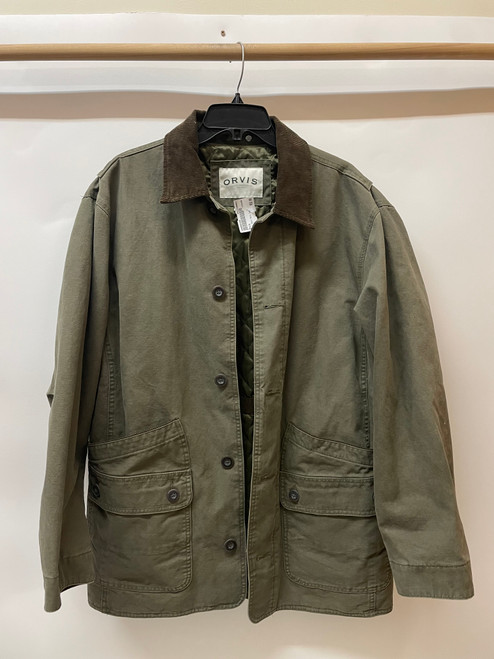 Vist Large View of Product Image Which is Used Orvis Men's Short Heavy Coat L