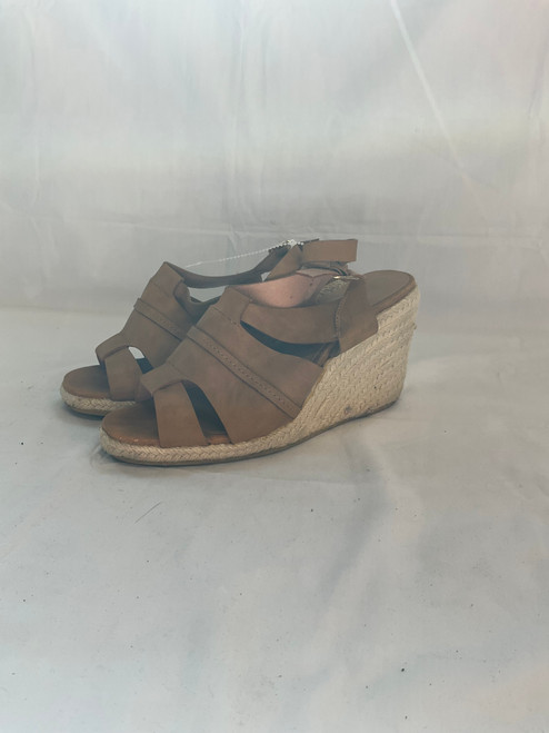 Vist Large View of Product Image Which is Used Qupid Wedge Sandals 7.5