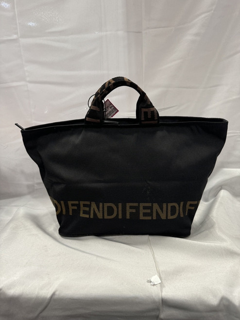 Vist Large View of Product Image Which is Used Fendi Nylon Handbag