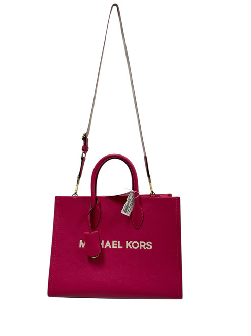 Vist Large View of Product Image Which is Used Michael Michael Kors Xlarge Leather Handbag