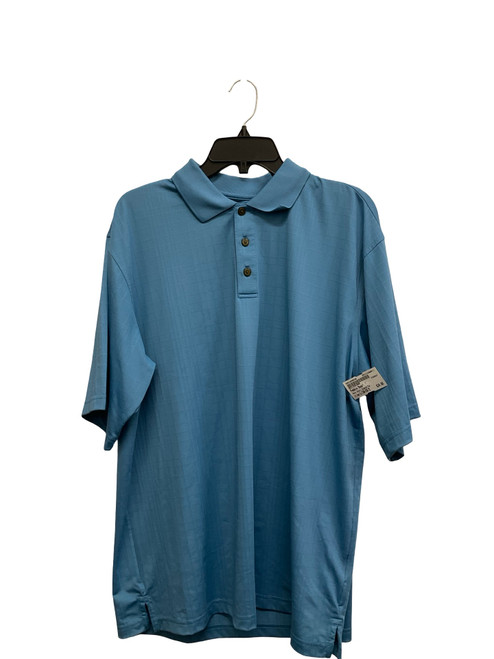 Vist Large View of Product Image Which is Used Pebble Beach Mens Short Sleeve Top L/16-16.5