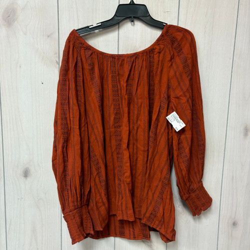 Vist Large View of Product Image Which is Used Terra & Sky Long Sleeve Top 2X-20