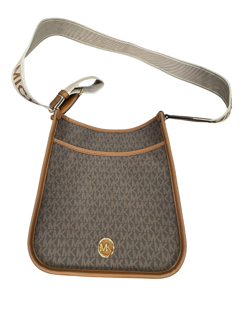 Vist Large View of Product Image Which is Used Michael Michael Kors Large Leather Handbag