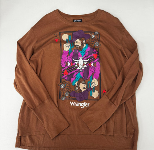 Vist Large View of Product Image Which is Used Wrangler Long Sleeve T-Shirt XL-16