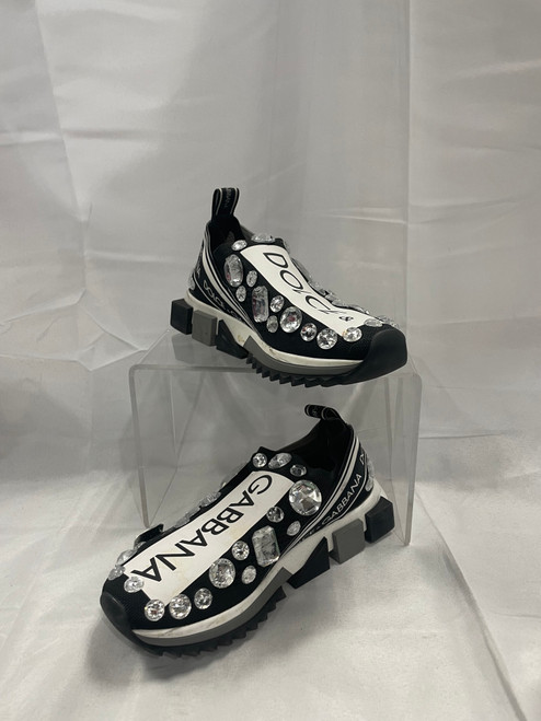 Vist Large View of Product Image Which is Dolce & Gabbana jewel sneakers 8.5
