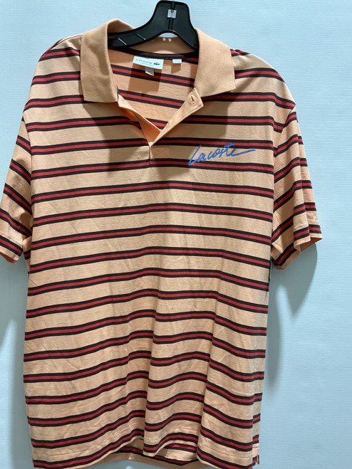 Vist Large View of Product Image Which is Used Lacoste Mens Short Sleeve Top 2X/18-18.5