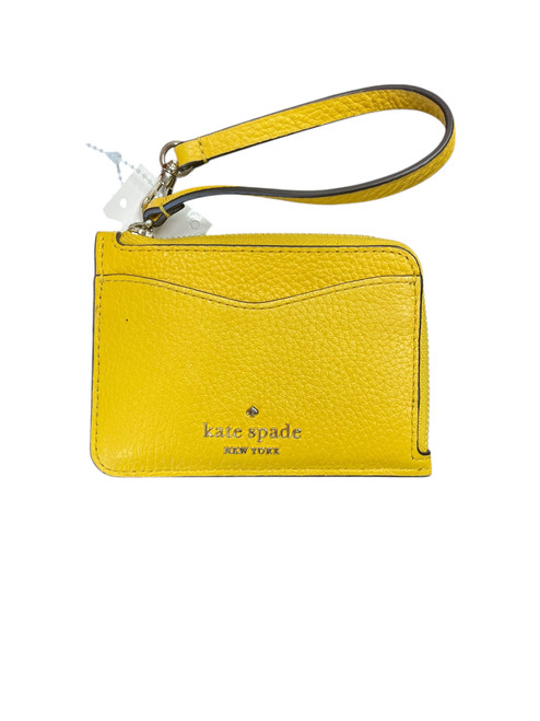 Vist Large View of Product Image Which is Used Kate Spade New York Leather Wristlet