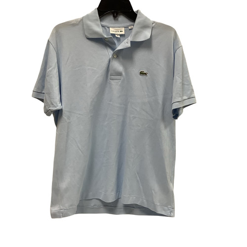 Vist Large View of Product Image Which is Used Lacoste Mens Short Sleeve Top L/16-16.5