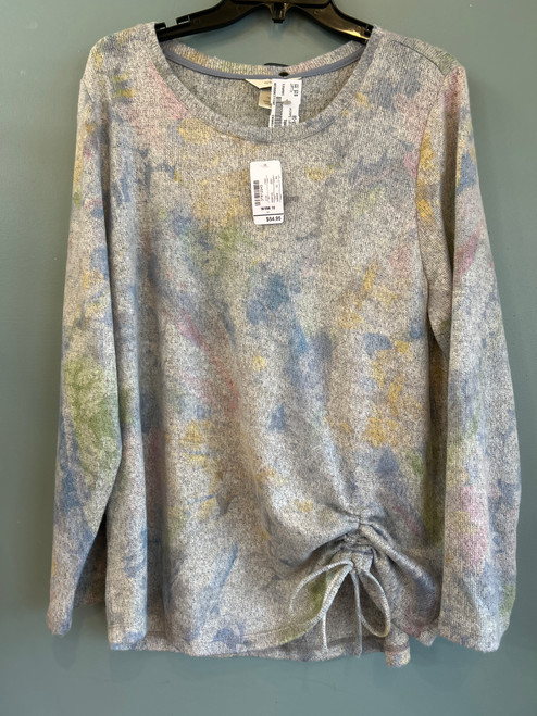 Vist Large View of Product Image Which is Used CJ Banks Heavyweight Sweater 1X-18 bf