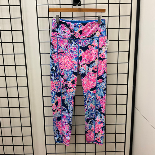 Vist Large View of Product Image Which is Used Lilly Pulitzer Active Leggings M 8-10/28-30