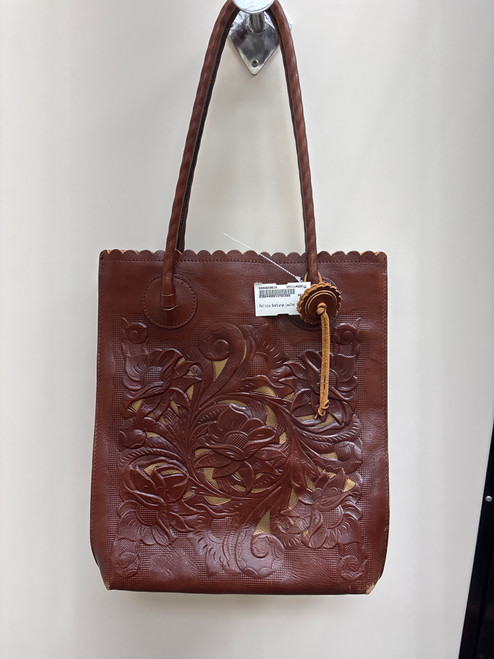 Vist Large View of Product Image Which is Used Patricia Nash Large Leather Handbag