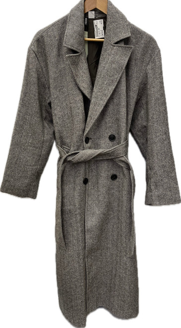 Vist Large View of Product Image Which is Used Divided By H&M Long Heavy Coat S-4/6