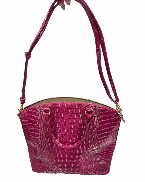 Vist Large View of Product Image Which is Used Brahmin Xlarge Leather Handbag