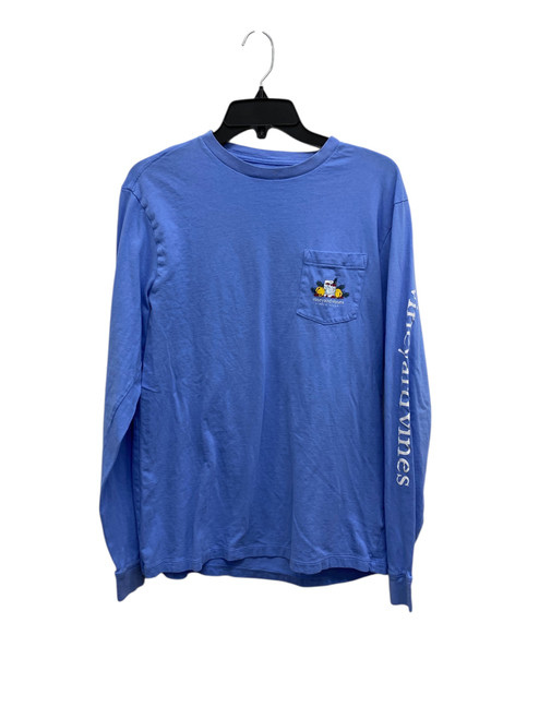 Vist Large View of Product Image Which is Used Vineyard Vines Mens Long Sleeve Top M/15-15.5
