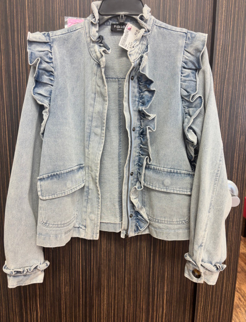 Vist Large View of Product Image Which is Used Fate Denim Jacket S-4/6