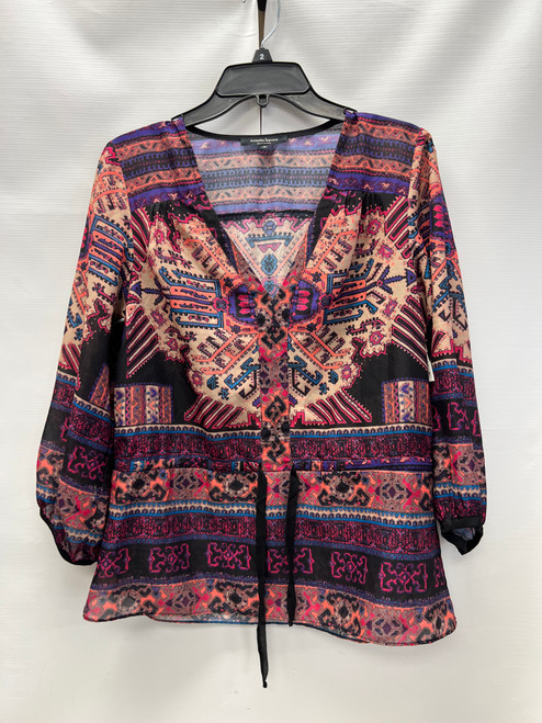 Vist Large View of Product Image Which is Used Nanette Lepore Long Sleeve Top M-8/10