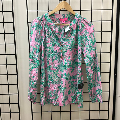 Vist Large View of Product Image Which is Used Lilly Pulitzer Long Sleeve T-Shirt M-8/10