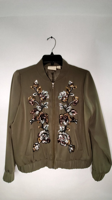 Vist Large View of Product Image Which is Used Chico's Short Light Jacket XS-0/2