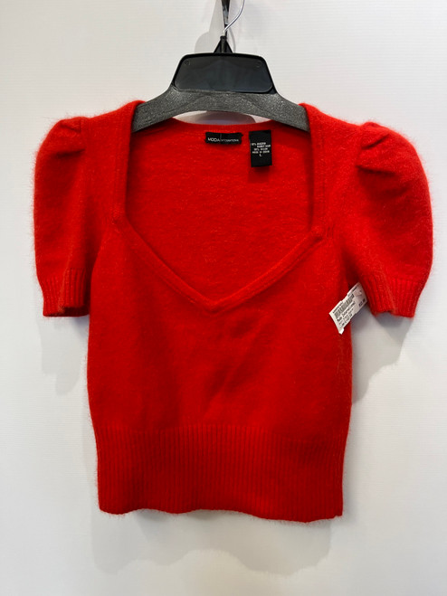 Vist Large View of Product Image Which is Used Moda International Short Sleeve Sweater L-12/14