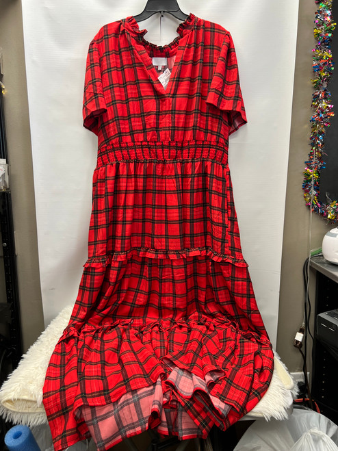 Vist Large View of Product Image Which is Used Sugar Lips Long Dress B 2X-20