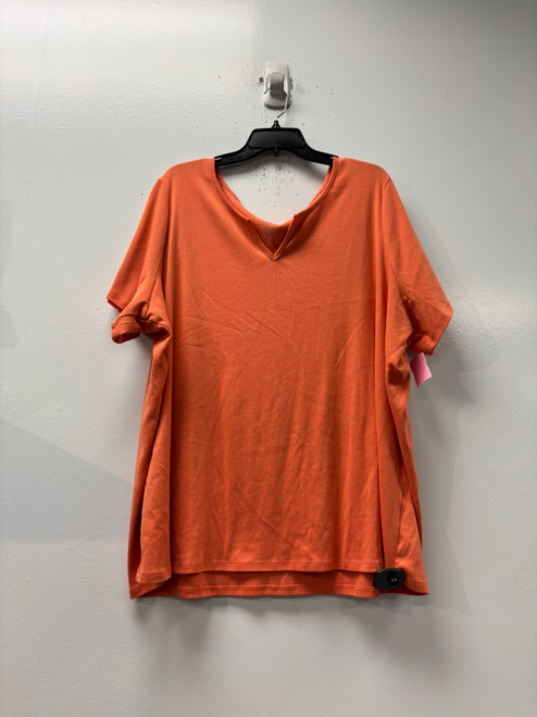 Vist Large View of Product Image Which is Used Penningtons Short Sleeve Top 6X-28/30