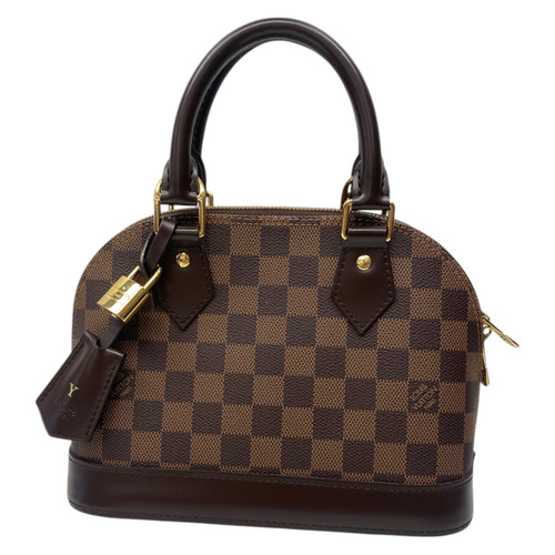 Vist Large View of Product Image Which is Used Louis Vuitton Damier Ebene Alma BB