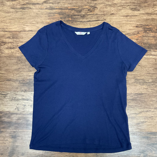 Vist Large View of Product Image Which is Used Vineyard Vines Short Sleeve Top L-12/14
