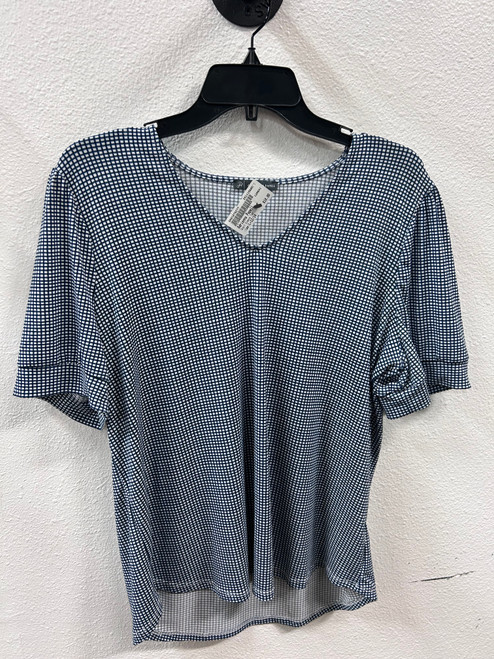 Vist Large View of Product Image Which is Used Adrianna Papell Short Sleeve Top L-12/14