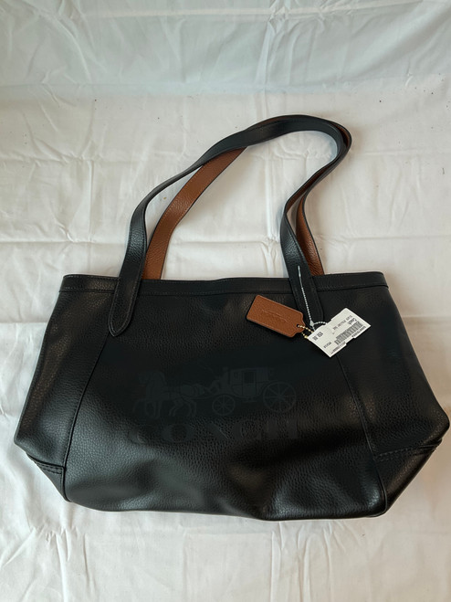 Vist Large View of Product Image Which is Used Coach Large Leather Handbag