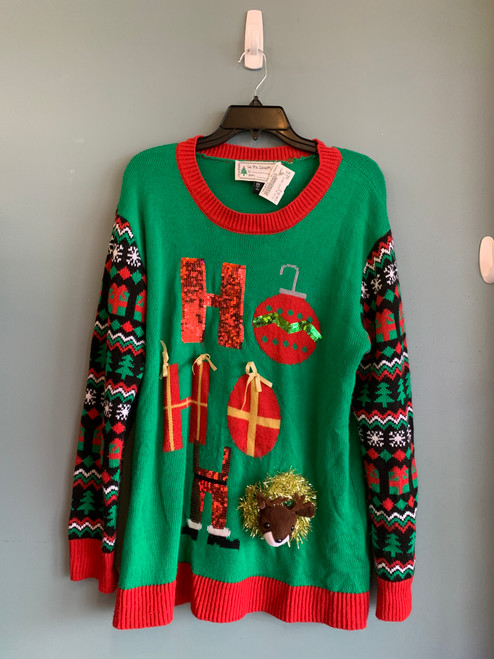 Vist Large View of Product Image Which is Used Unbranded Heavyweight Sweater 3X-22