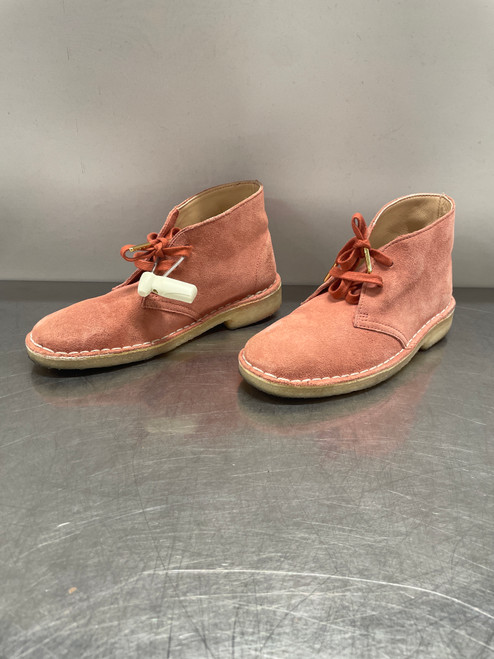 Vist Large View of Product Image Which is Used Pink Clarks Originals Ankle Boots 7.5