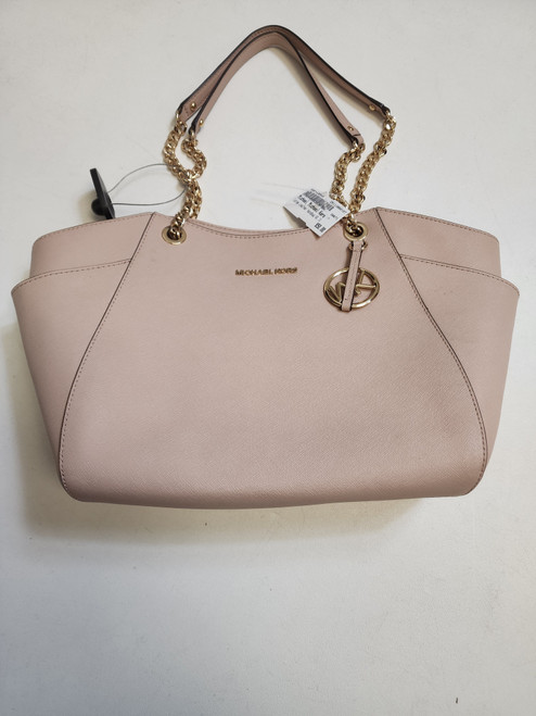 Vist Large View of Product Image Which is Used Michael Michael Kors Large Leather Handbag