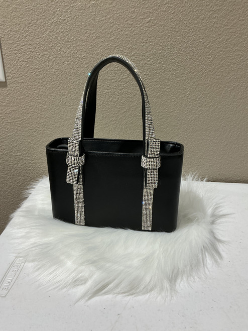 Vist Large View of Product Image Which is Used Isaac Mizrahi Live Small Leather Handbag