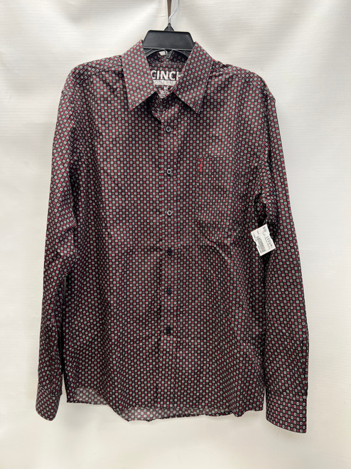 Vist Large View of Product Image Which is Used Cinch Mens Long Sleeve Top M/15-15.5