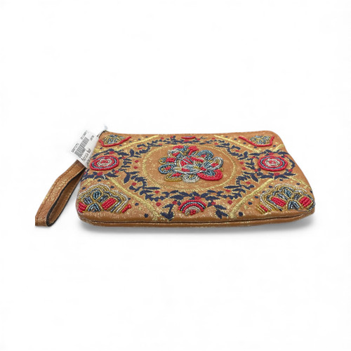 Vist Large View of Product Image Which is Used Patricia Nash Leather Wristlet