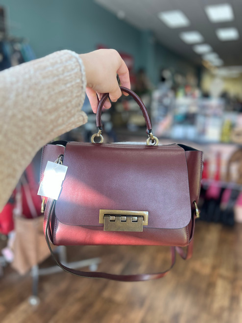 Vist Large View of Product Image Which is Used Zac Posen Small Leather Handbag