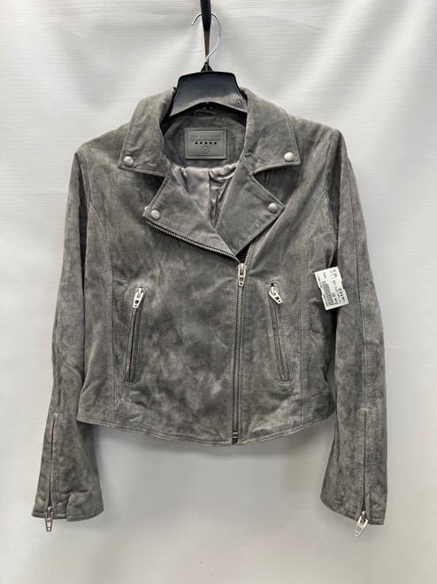 Vist Large View of Product Image Which is Used Blank NYC Leather Jacket M-8/10