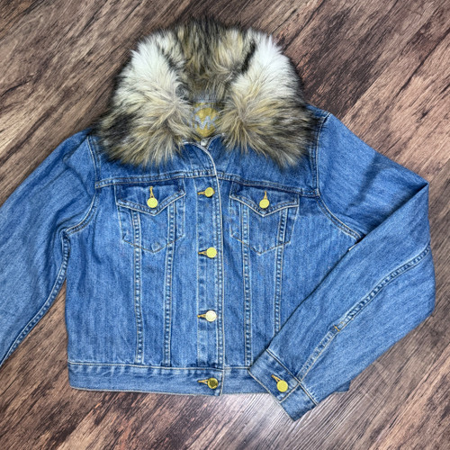 Vist Large View of Product Image Which is Used Michael Michael Kors Denim Jacket M-8/10