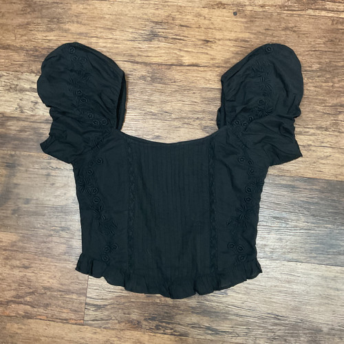 Vist Large View of Product Image Which is Used LoveShackFancy Short Sleeve Top S-4/6