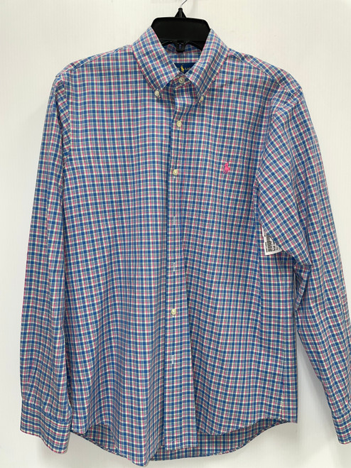 Vist Large View of Product Image Which is Used Ralph Lauren Blue Label Mens Long Sleeve Top M/15-15.5