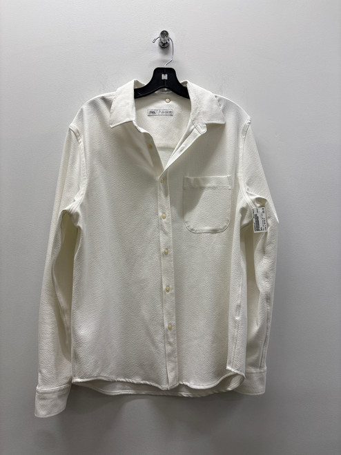 Vist Large View of Product Image Which is Used Zara Mens Long Sleeve Top L/16-16.5