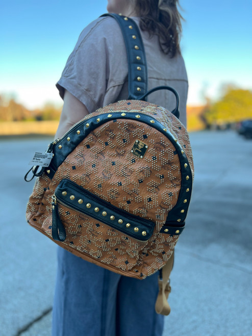 Vist Large View of Product Image Which is Used MCM Munchen Large Leather Handbag