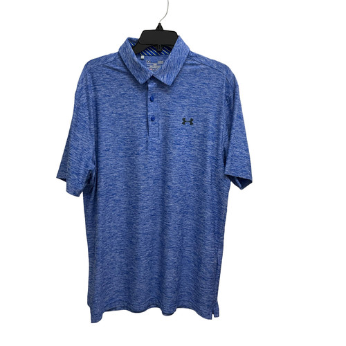 Vist Large View of Product Image Which is Used Under Armour Mens Short Sleeve Top L/16-16.5