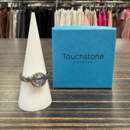 Vist Large View of Product Image Which is Used Touchstone Swarovski Ring