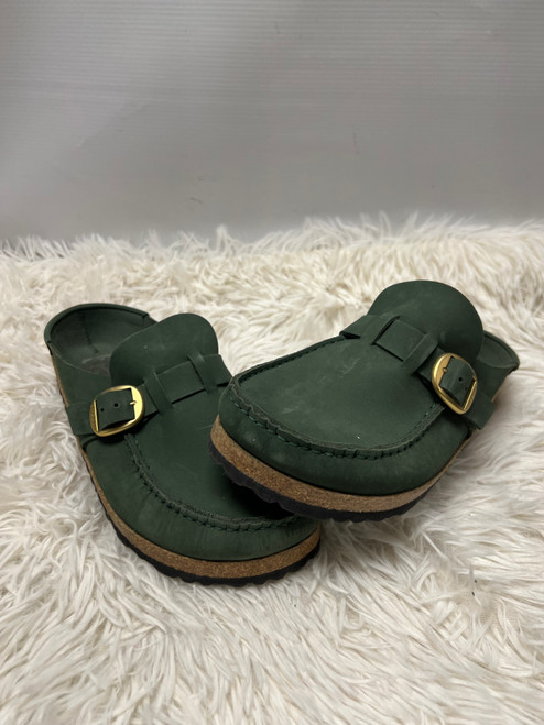 Vist Large View of Product Image Which is Used Birkenstock Clogs 9